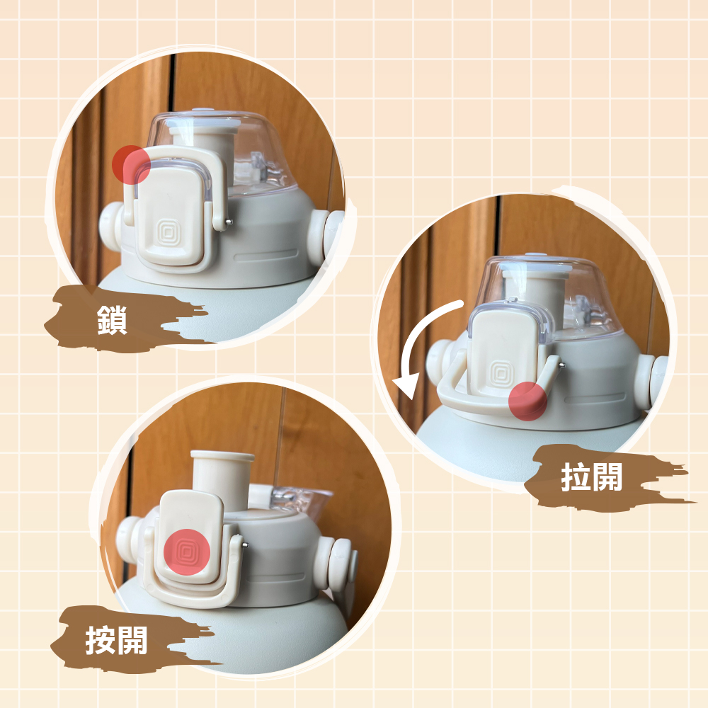 貓福珊迪保溫水壺